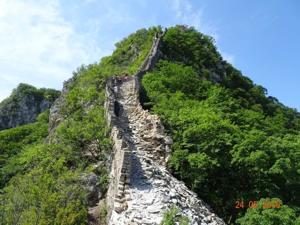 Heavens Ladder in Jiankou, China