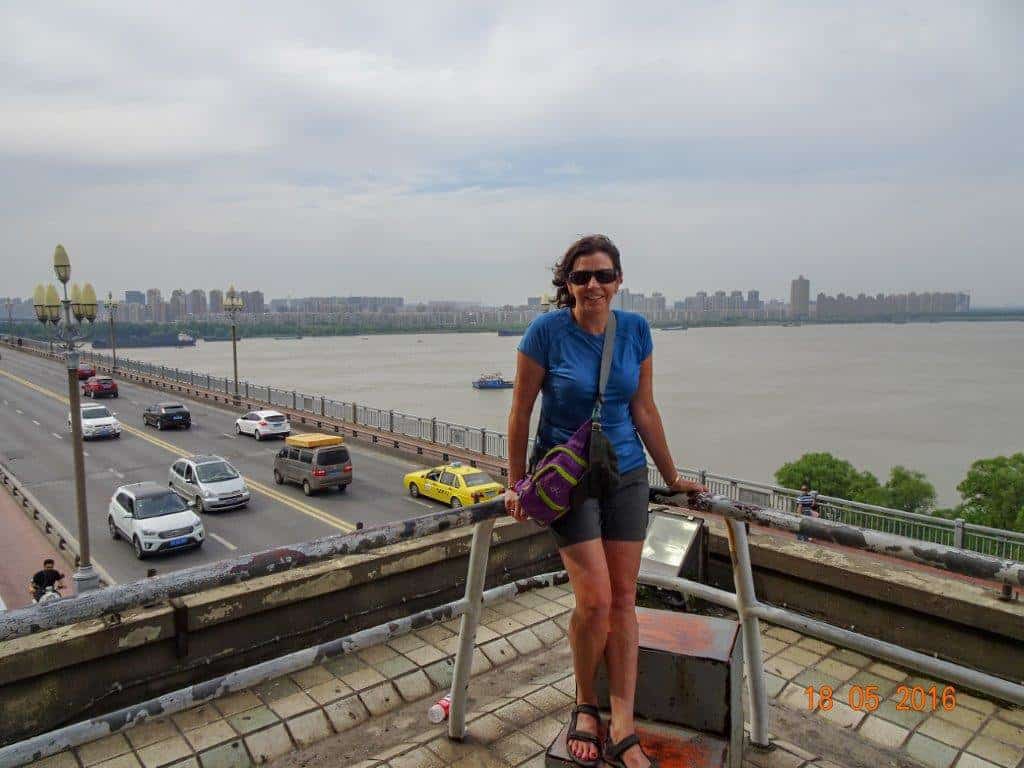Atop the Yangtze River Bridge, Nanjing