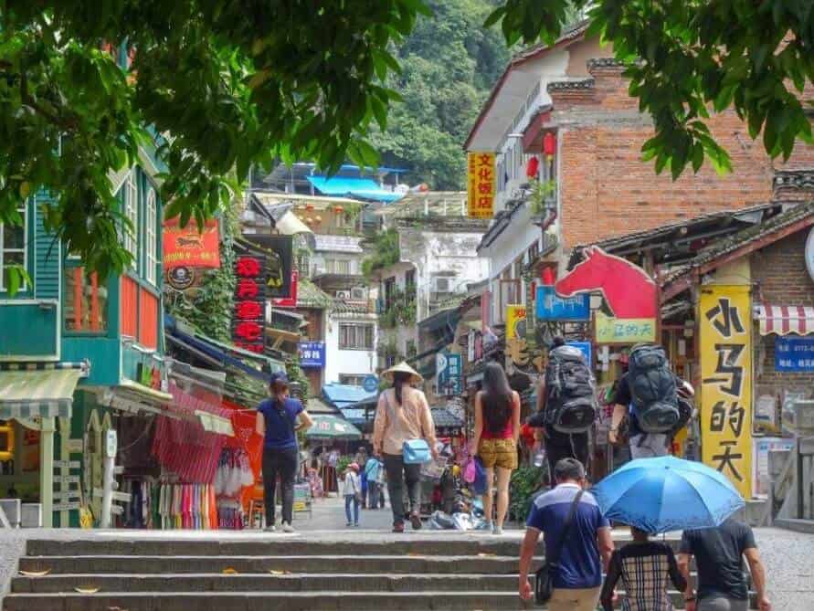 Tourist Streets of Yangshou