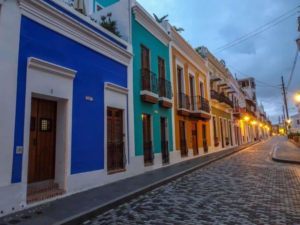 Colourful Streets of old San Juan, Puerto Rico