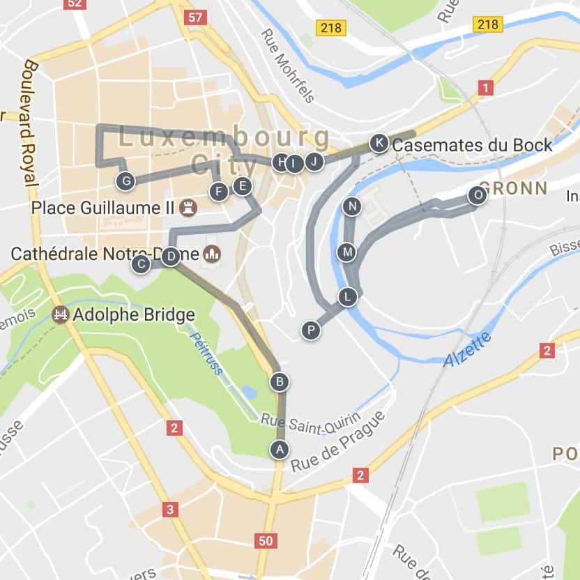 FREE Walking Guide of Luxembourg