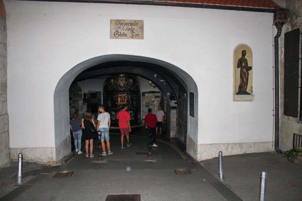 Old Town Gate - Shrine to Virgin Mary, Zagreb