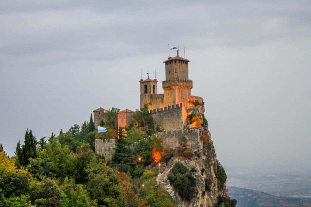 Visit the hillside Republic of San Marino