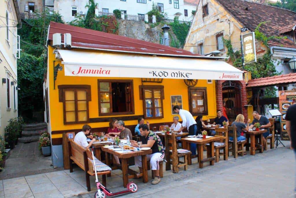 Tkalciceva, Zagreb - for bars and restaurants