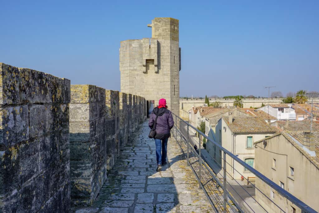 Castle walls of Aigues-Mortes