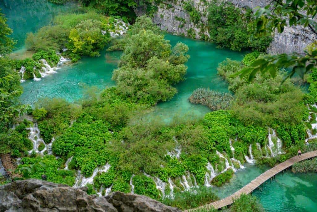 Day trip from Zadar is Plitvice Lakes Croatia