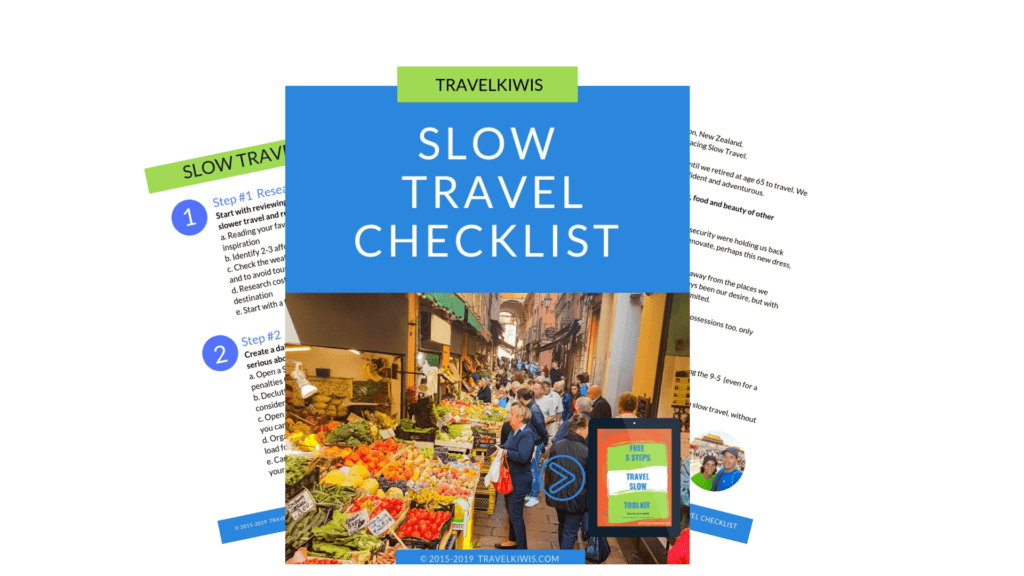 TravelKiwis Slow Travel Checklist